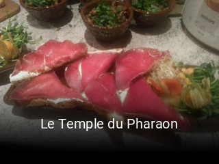 Le Temple du Pharaon plan d'ouverture