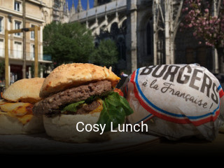 Cosy Lunch plan d'ouverture