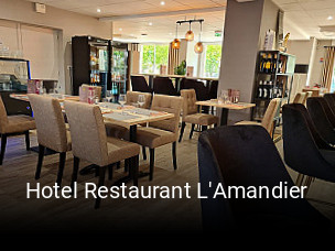 Hotel Restaurant L'Amandier ouvert