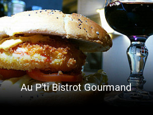 Au P'ti Bistrot Gourmand plan d'ouverture