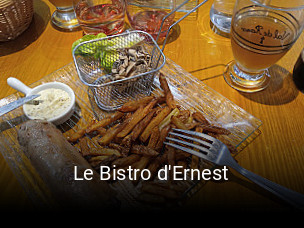 Le Bistro d'Ernest ouvert