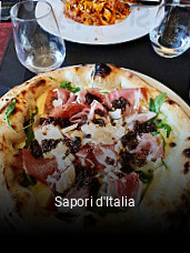 Sapori d'Italia plan d'ouverture