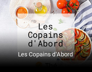 Les Copains d'Abord plan d'ouverture