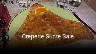 Creperie Sucre Sale ouvert