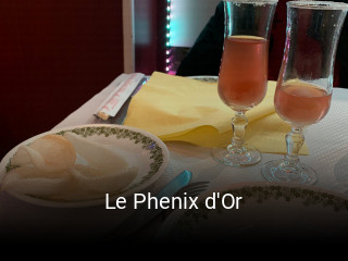 Le Phenix d'Or plan d'ouverture