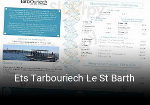 Ets Tarbouriech Le St Barth ouvert