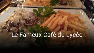 Le Fameux Café du Lycée plan d'ouverture