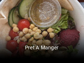 Pret A Manger heures d'ouverture