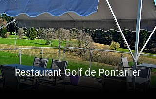 Restaurant Golf de Pontarlier heures d'ouverture