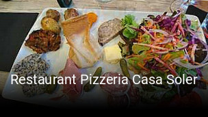 Restaurant Pizzeria Casa Soler ouvert