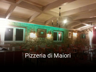 Pizzeria di Maiori plan d'ouverture