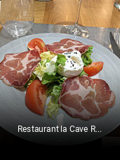 Restaurant la Cave Rambault heures d'ouverture