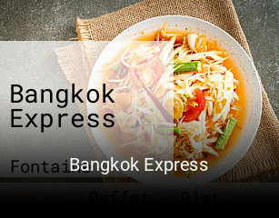 Bangkok Express heures d'ouverture