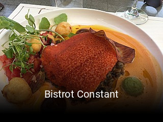 Bistrot Constant heures d'ouverture