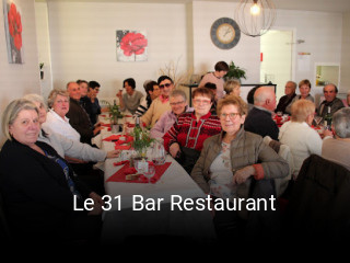 Le 31 Bar Restaurant ouvert