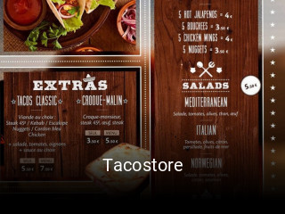 Tacostore heures d'ouverture