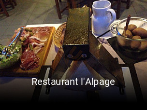 Restaurant l'Alpage ouvert