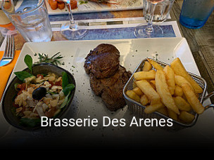 Brasserie Des Arenes plan d'ouverture