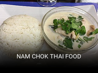 NAM CHOK THAI FOOD plan d'ouverture