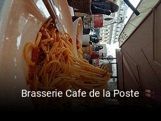 Brasserie Cafe de la Poste ouvert