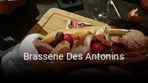Brasserie Des Antonins plan d'ouverture