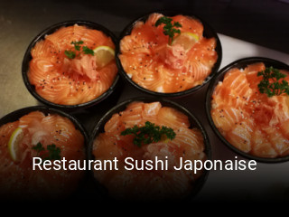 Restaurant Sushi Japonaise heures d'ouverture