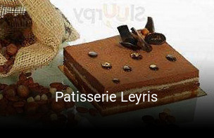 Patisserie Leyris heures d'ouverture