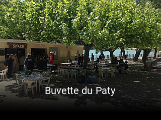 Buvette du Paty heures d'affaires