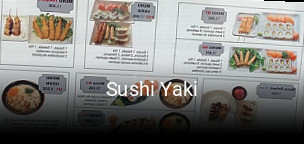 Sushi Yaki plan d'ouverture