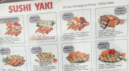 Sushi Yaki