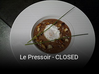 Le Pressoir - CLOSED heures d'ouverture