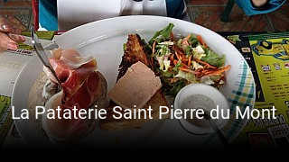 La Pataterie Saint Pierre du Mont ouvert