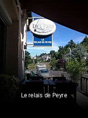 Le relais de Peyre heures d'ouverture