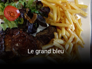 Le grand bleu ouvert