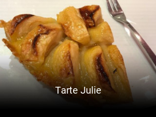 Tarte Julie ouvert