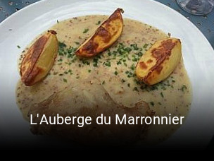 L'Auberge du Marronnier heures d'affaires