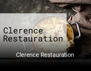 Clerence Restauration heures d'ouverture