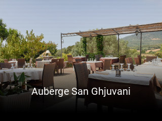 Auberge San Ghjuvani ouvert