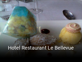 Hotel Restaurant Le Bellevue plan d'ouverture