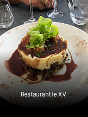 Restaurant le XV ouvert