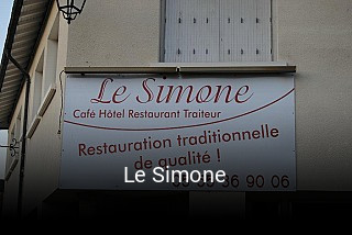 Le Simone ouvert