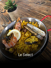 Le Select ouvert