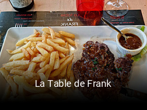 La Table de Frank ouvert