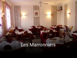 Les Marronniers ouvert