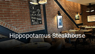 Hippopotamus Steakhouse heures d'ouverture