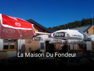 La Maison Du Fondeur ouvert