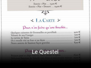 Le Questel heures d'affaires