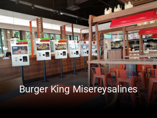 Burger King Misereysalines heures d'ouverture