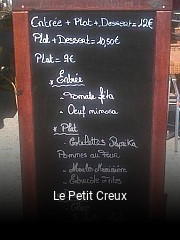 Le Petit Creux ouvert