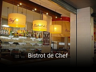 Bistrot de Chef plan d'ouverture